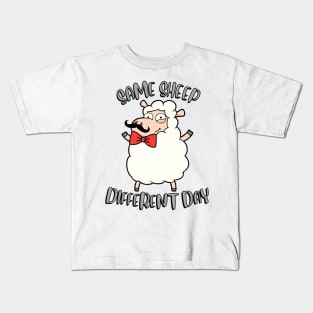 Same Sheep Different day Kids T-Shirt